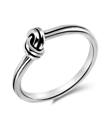 Knotted Silver Ring NSR-810